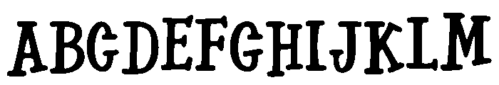 Erythrina Font UPPERCASE