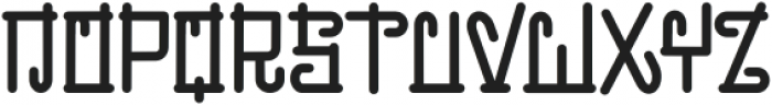 ERAGU Regular otf (400) Font UPPERCASE