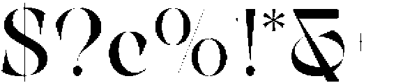 ERAZERRegular otf (400) Font OTHER CHARS