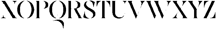 ERAZERRegular otf (400) Font UPPERCASE