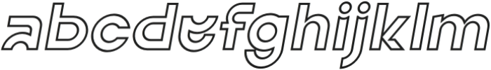 ERF Neot Outline Italic otf (400) FONT