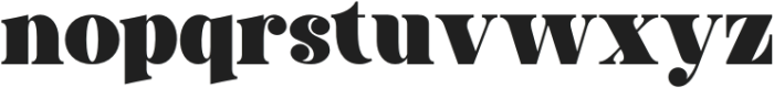 ERIS Regular otf (400) Font LOWERCASE