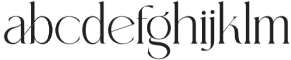 EROSY Regular otf (400) Font LOWERCASE