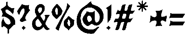 Eragoti Regular otf (400) Font OTHER CHARS