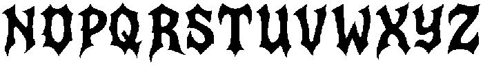 Eragoti Regular otf (400) Font UPPERCASE