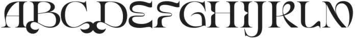 Erakov Display otf (400) Font LOWERCASE