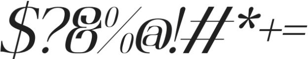 Eralofa Italic otf (400) Font OTHER CHARS