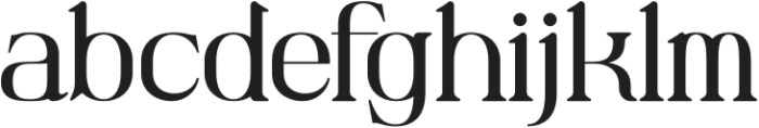 Eralofa otf (400) Font LOWERCASE