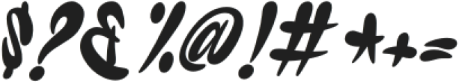 Erascen-Italic otf (400) Font OTHER CHARS