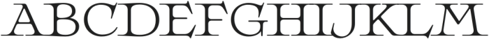 Eredia-Antique otf (400) Font UPPERCASE