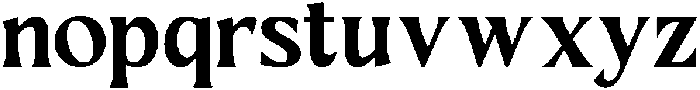 Eregine Regular otf (400) Font LOWERCASE