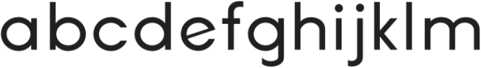 Erigo Regular otf (400) Font LOWERCASE