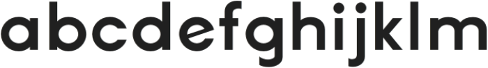 Erigo Semi Bold otf (600) Font LOWERCASE