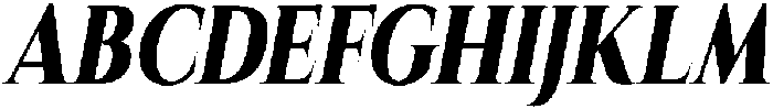 Eritza Black Condensed Italic otf (900) Font UPPERCASE