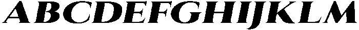 Eritza Black Expanded Italic otf (900) Font