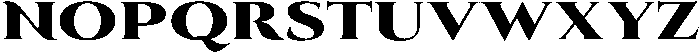 Eritza Black Expanded otf (900) Font UPPERCASE