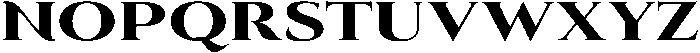 Eritza Extra Bold Expanded otf (700) Font UPPERCASE