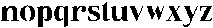 Eritza Extra Bold Semi Condensed otf (700) Font LOWERCASE