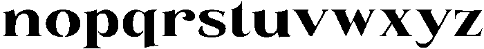 Eritza Extra Bold Semi Expanded otf (700) Font LOWERCASE