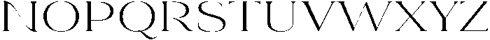 Eritza Light Expanded otf (300) Font UPPERCASE
