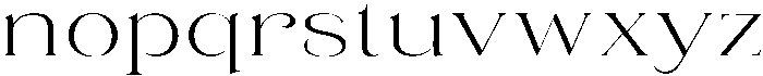 Eritza Light Expanded otf (300) Font LOWERCASE