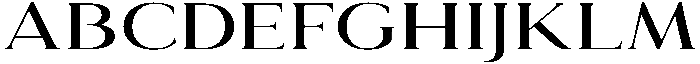 Eritza Medium Expanded otf (500) Font UPPERCASE