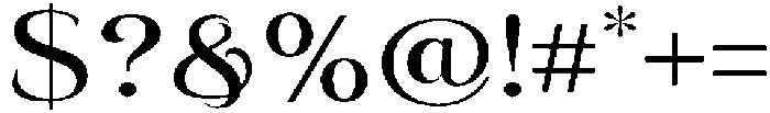 Eritza Medium Semi Expanded otf (500) Font OTHER CHARS