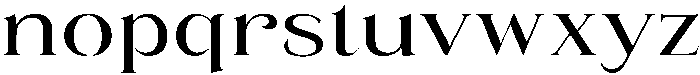 Eritza Medium Semi Expanded otf (500) Font LOWERCASE