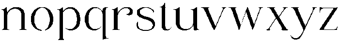 Eritza Regular otf (400) Font LOWERCASE