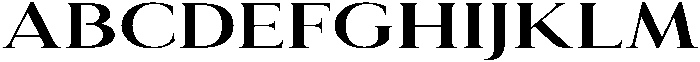 Eritza Semi Bold Expanded otf (600) Font UPPERCASE