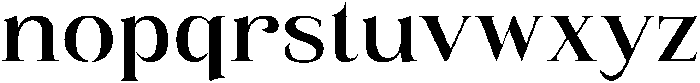 Eritza Semi Bold otf (600) Font LOWERCASE