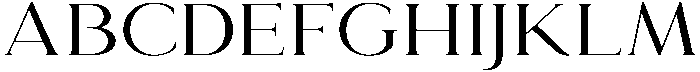 Eritza Semi Expanded otf (400) Font UPPERCASE