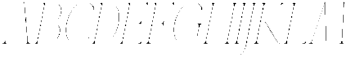 Eritza Thin Condensed Italic otf (100) Font UPPERCASE