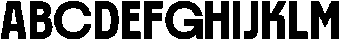 Erofa Regular otf (400) Font UPPERCASE