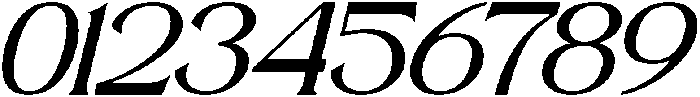 Erovian Italic otf (400) Font OTHER CHARS
