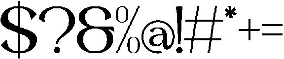 Erovian otf (400) Font OTHER CHARS