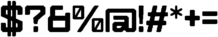 Ersiqust Regular otf (400) Font OTHER CHARS