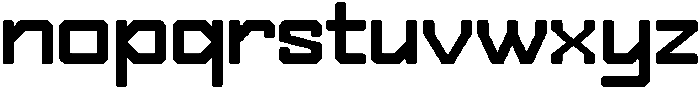 Ersiqust Regular otf (400) Font LOWERCASE