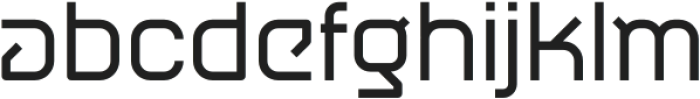 Ersota Regular otf (400) Font LOWERCASE