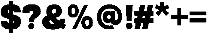 Ertinas Black otf (900) Font OTHER CHARS