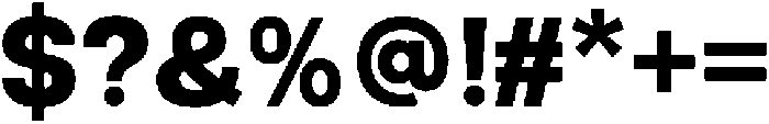Ertinas Extra Bold otf (700) Font OTHER CHARS