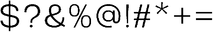 Ertinas Light otf (300) Font OTHER CHARS