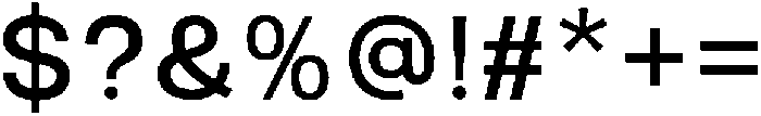 Ertinas Medium ttf (500) Font OTHER CHARS