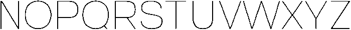 Ertinas Thin otf (100) Font UPPERCASE