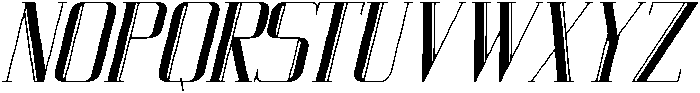 Erzoline Italic otf (400) Font UPPERCASE