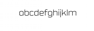 Erdemli Extralight.ttf Font LOWERCASE