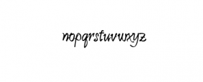 Erisblue.ttf Font LOWERCASE