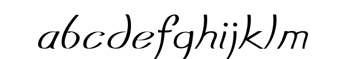 Erelon Font LOWERCASE