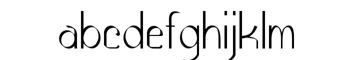 Erevol Font LOWERCASE