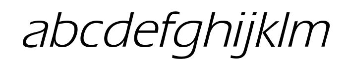 Eric Italic Font LOWERCASE